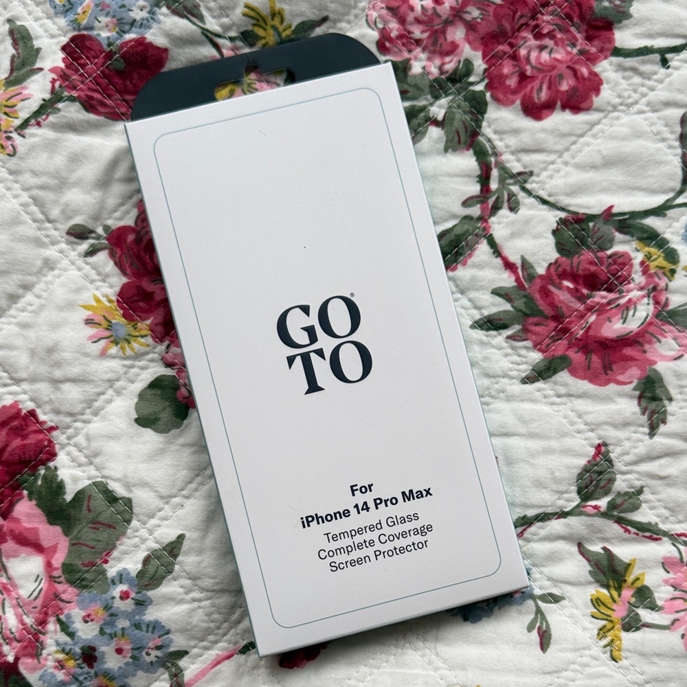 Go-To Tempered Glass Screen Protector for iPhone 14 Pro Max - Clear